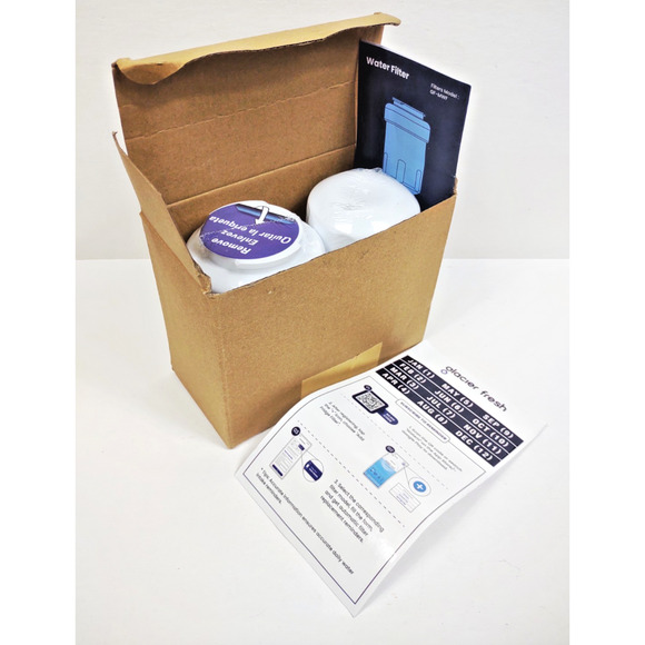 GLACIER FRESH MWF Replacement Refrigerator Water Filters 2 Pack - NIB - Picture 3 of 3